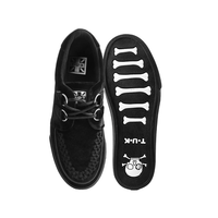 Thumbnail for TUK Black Velvet Sneaker Creeper A9983