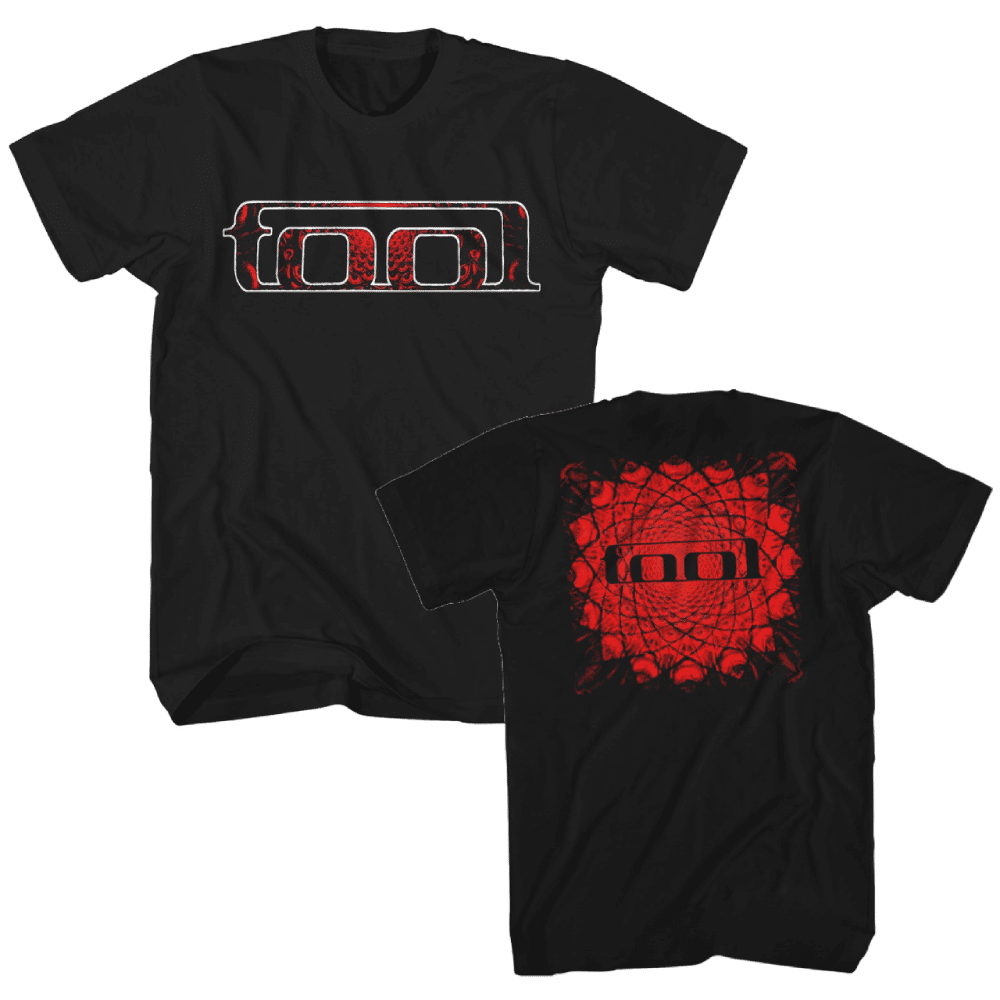 Tool Red Pattern T-Shirt