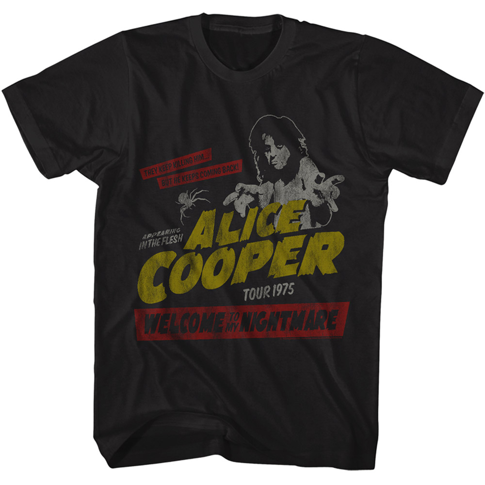 Alice Cooper WTMN Tour 1975 T-Shirt