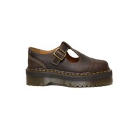 Thumbnail for Dr. Martens Bethan Arc Crazy Horse Leather Platform Mary Janes