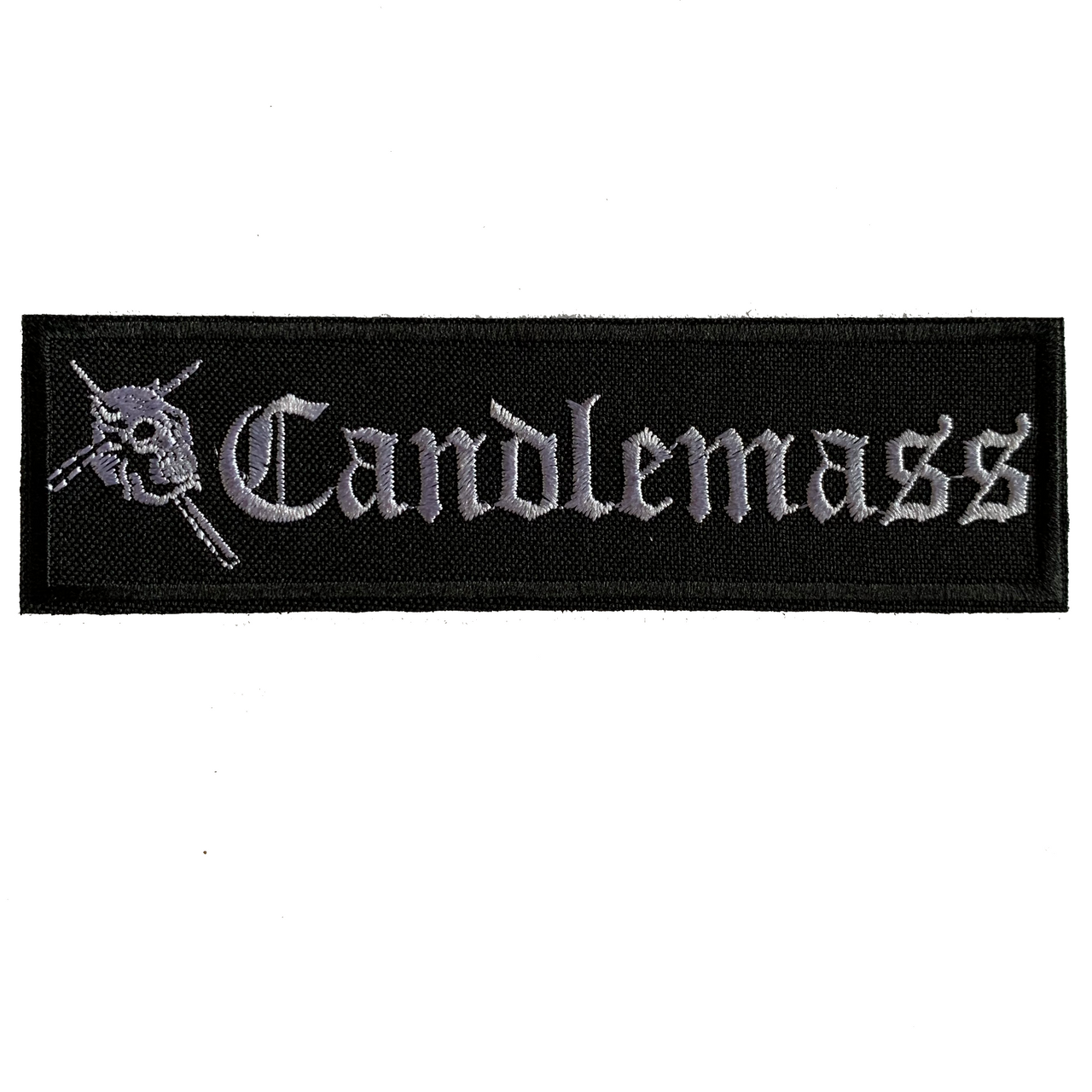 Candlemass Logo Embroidered Patch