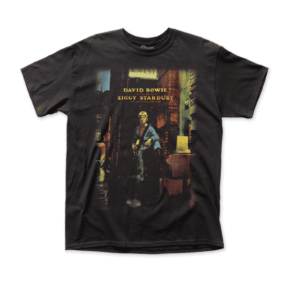 David Bowie Ziggy Plays Guitar T-Shirt