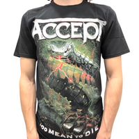 Thumbnail for Accept Too Mean to Die T-Shirt