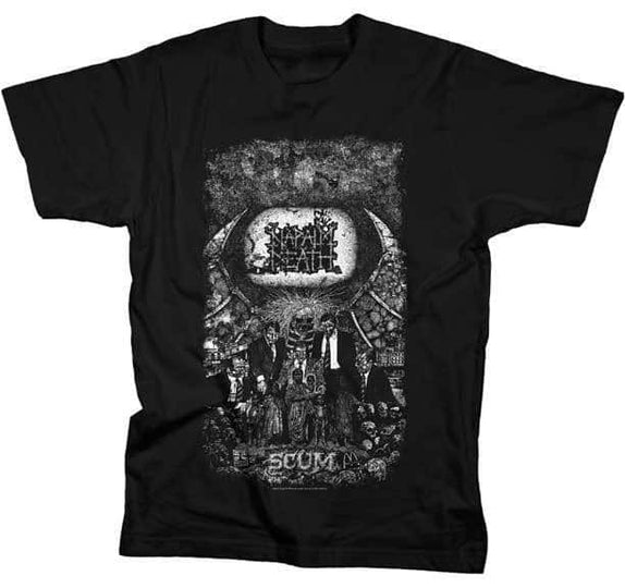 Napalm Death Scum T-Shirt – Red Zone