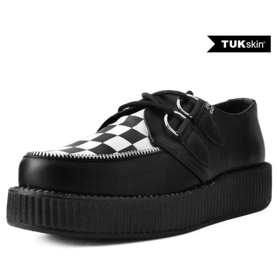 White Leather Viva Mondo Creeper