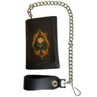 Thumbnail for Ace of Spades Tri-Fold Wallet w/ Chain