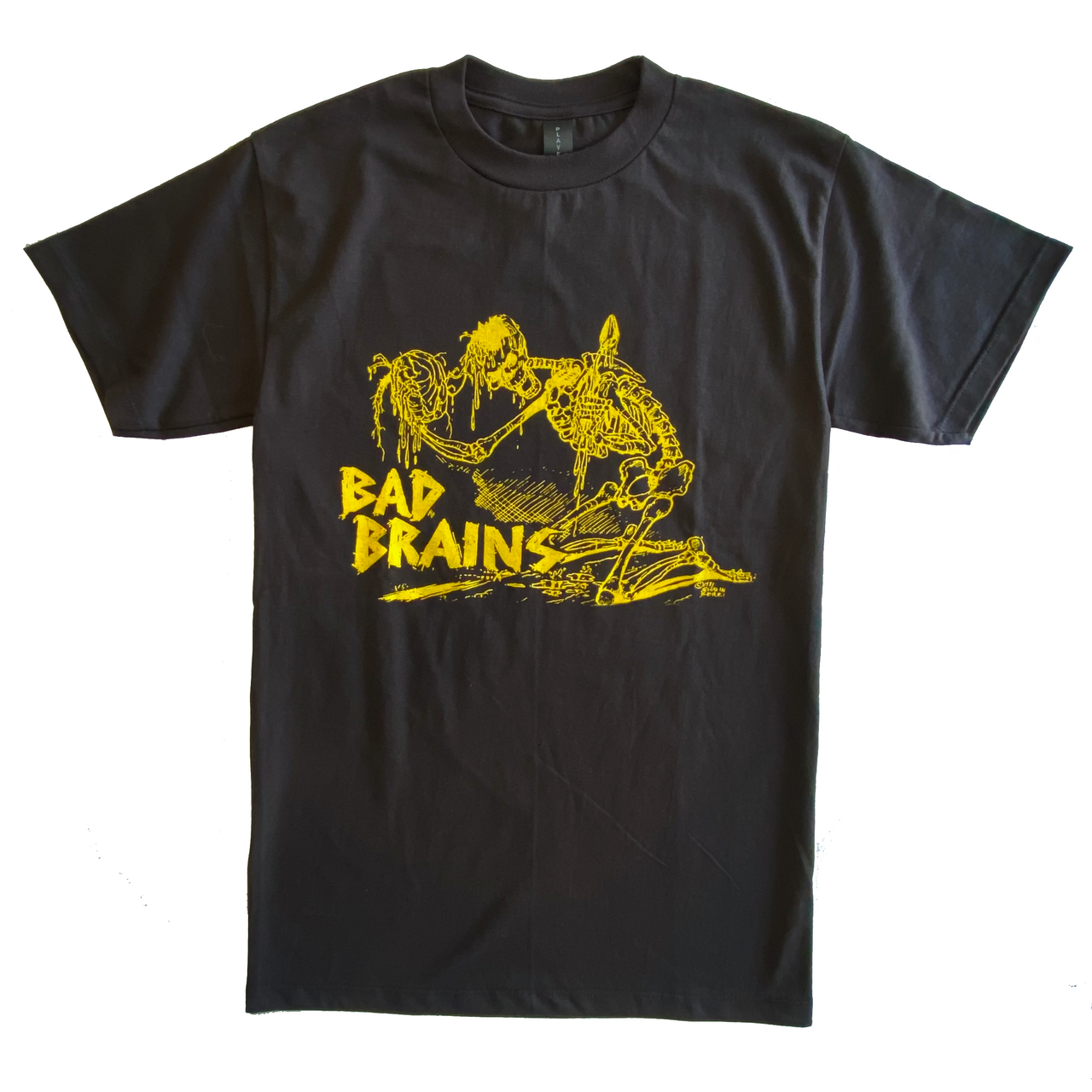 Bad Brains Yellow Skeleton T-Shirt