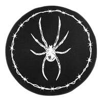 Thumbnail for Barbed Wire Spider Rug by Sourpuss Clothing