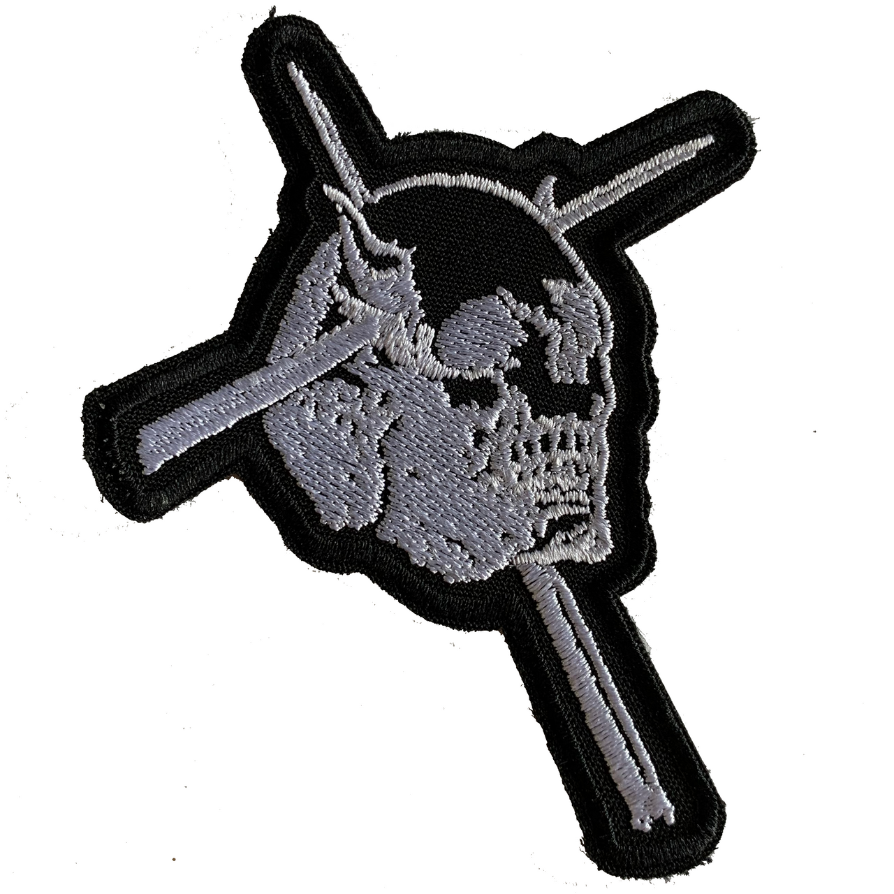 Candlemass Skull Embroidered Patch