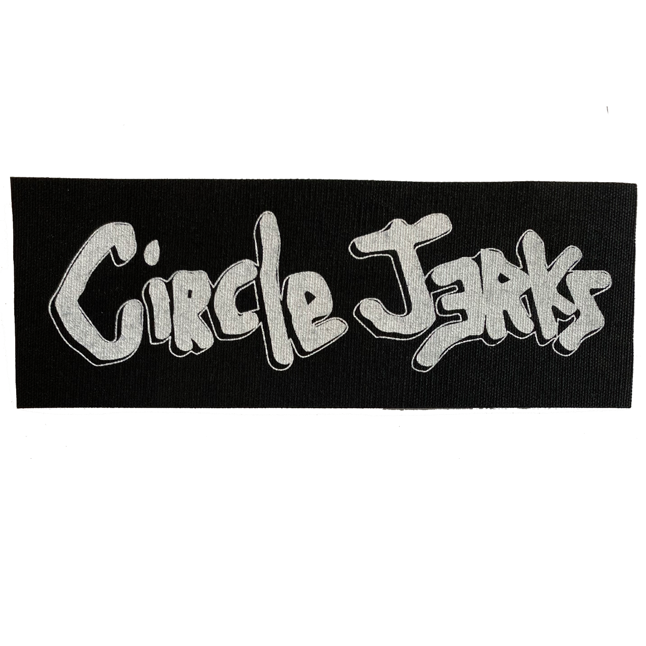 Circle Jerks Logo Cloth Patch