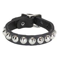 Thumbnail for Single Row Cone Studded Adjustable Wristband