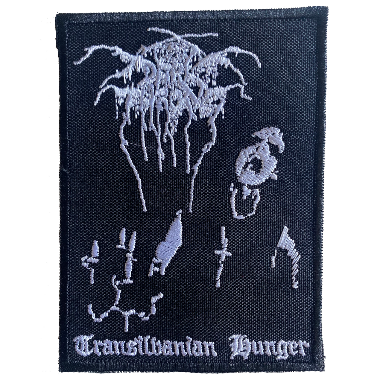 Darkthrone Transilvanian Hunger Embroidered Patch