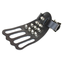 Thumbnail for Bondage Leather Spike Stud Wristband