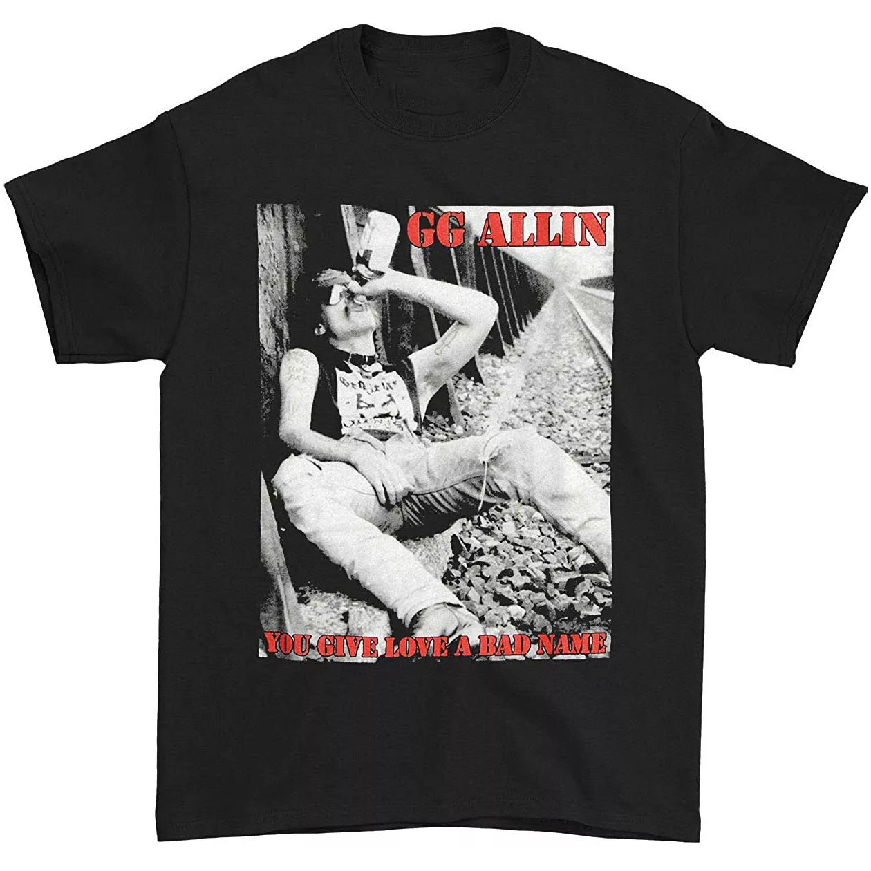 GG Allin You Give Love a Bad Name T-Shirt