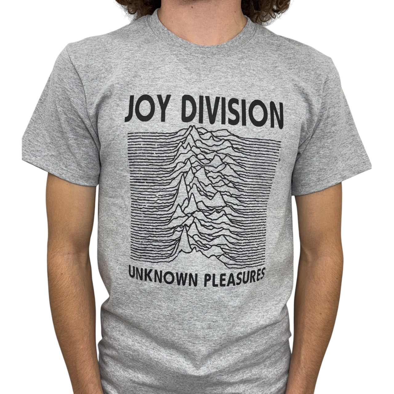 Joy Division Unknown Pleasures Gray T-Shirt