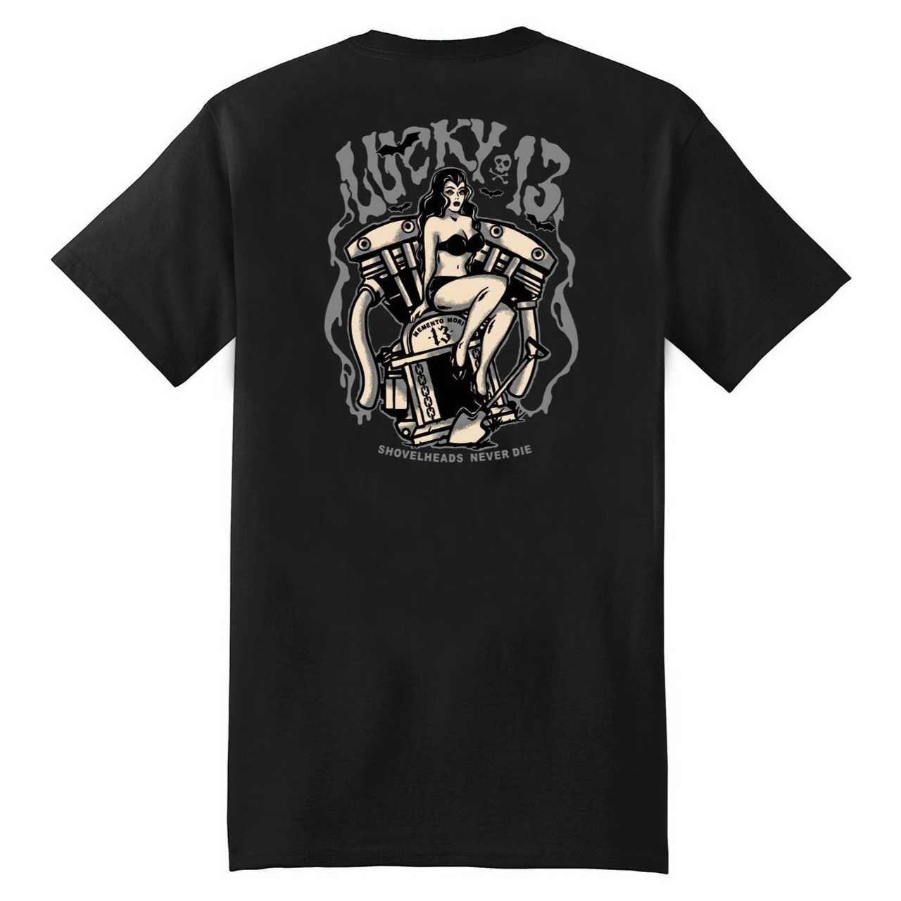 Lucky 13 Grave Girl T-Shirt