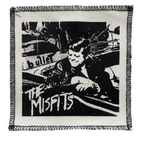 Thumbnail for Misfits Bullet White Cloth Patch