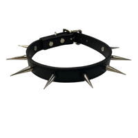 Thumbnail for Tall Cone Spiked Choker