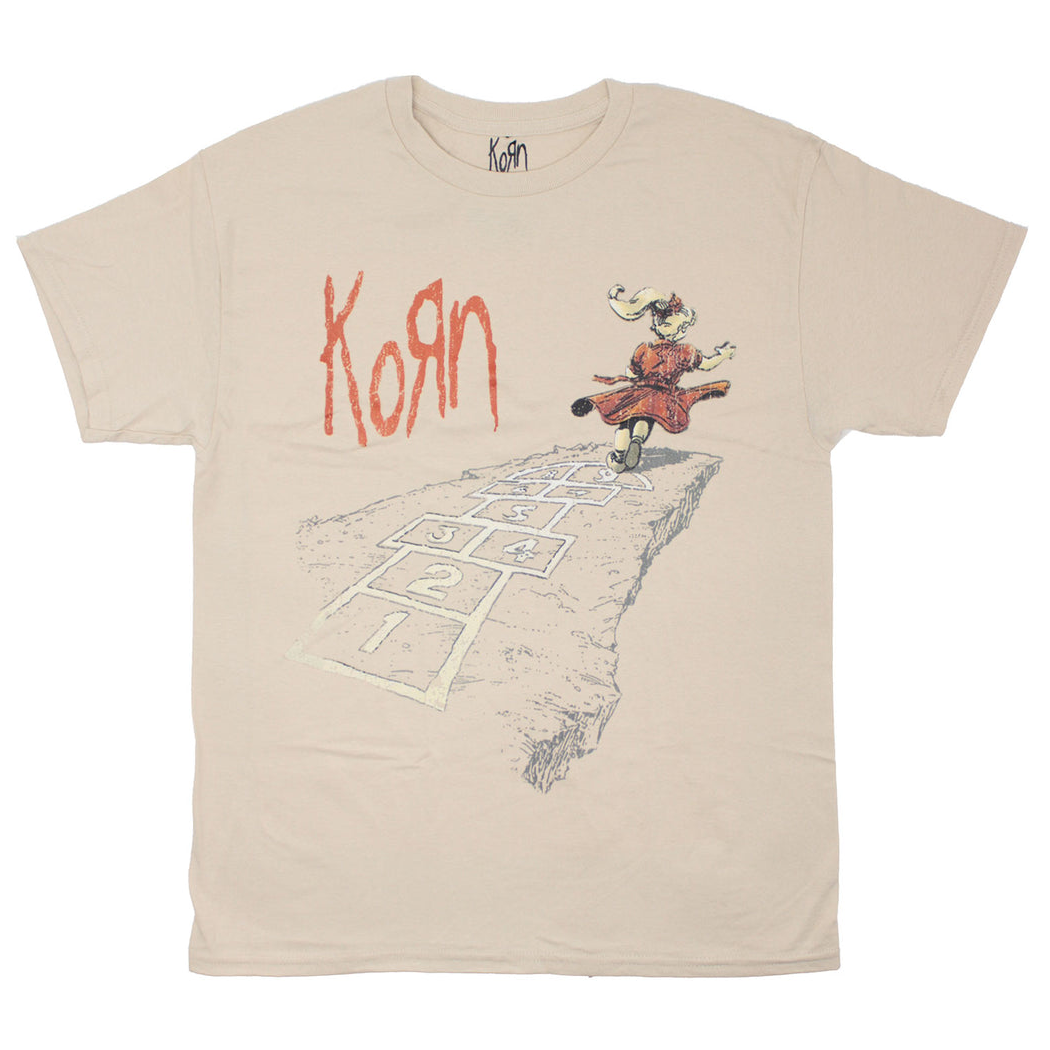 Korn Follow The Leader Tan T-Shirt