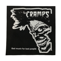 Thumbnail for Cramps Bad Music for Bad People Cloth Patch