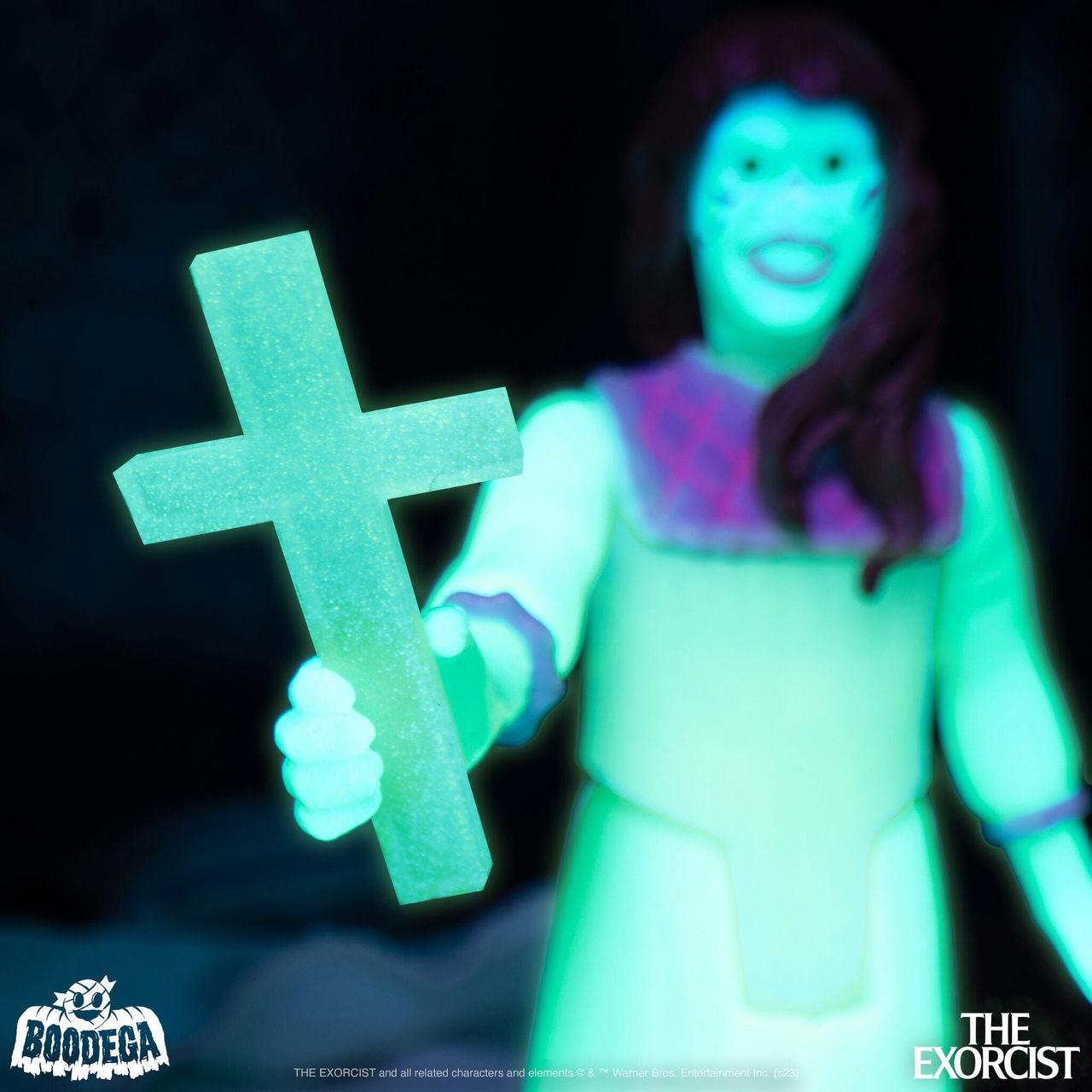 The Exorcist Regan Monster Glow Figure by Super7