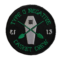 Thumbnail for Type O Negative Casket Crew Embroidered Patch