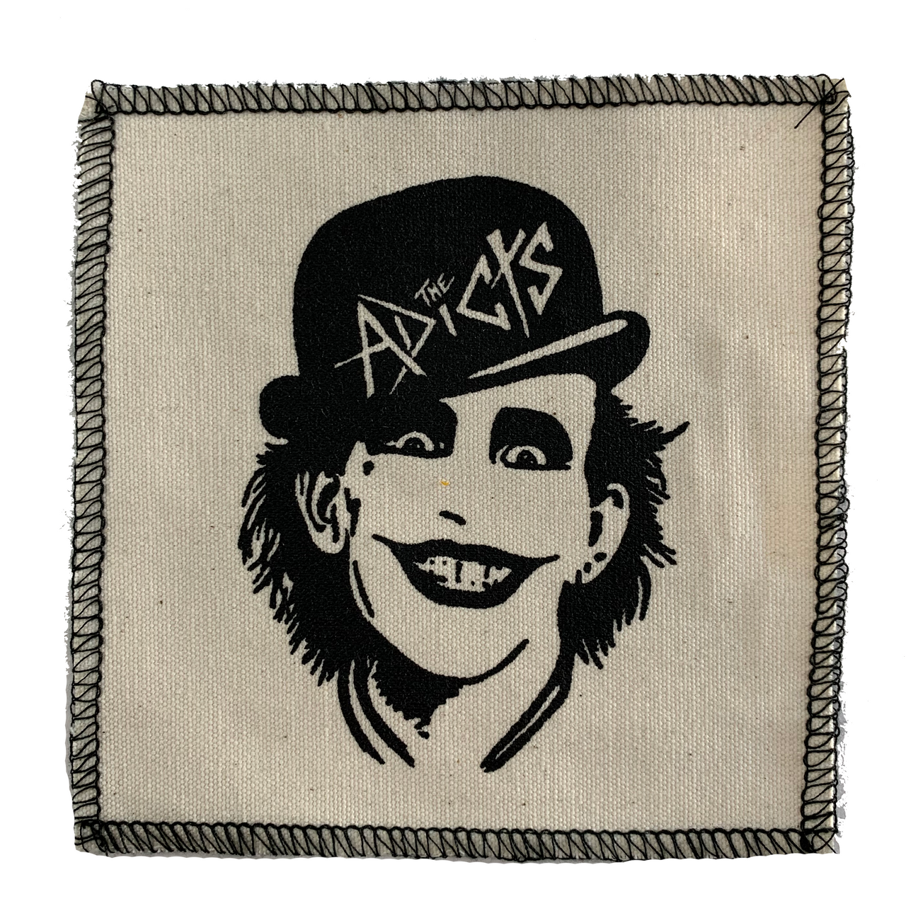 Adicts White Cloth Patch